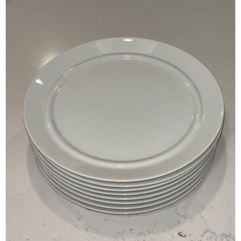 Rosenthal Studio Linie Cupola White Dinner Plate 10.25" Germany Mario Bellini